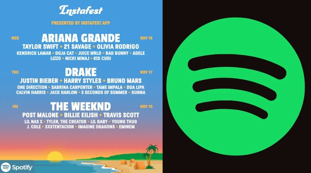 Créez et partagez votre programmation de festival avec Spotify Instafest